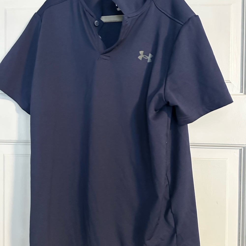 Under Armour Kids Navy Polo Shirt